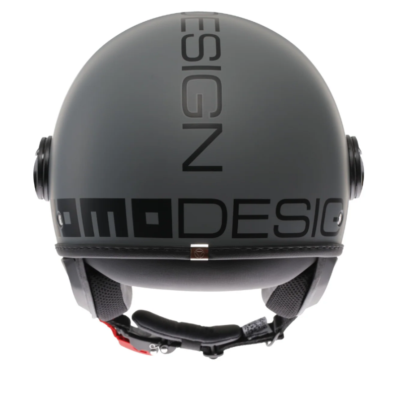 Momo design CLASSIC helm mat grijs zwart E2206