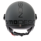 Momo design CLASSIC helm mat grijs zwart E2206