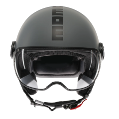 Momo design CLASSIC helm mat grijs zwart E2206