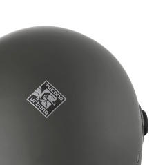 Casco Tucano Urbano El’Mettin 6.0 con doble visera Matt Anthra Grey