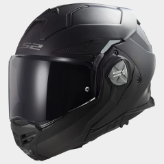 LS2 FF901 Advant X Solid Matt Black Fiber Modular Helmet
