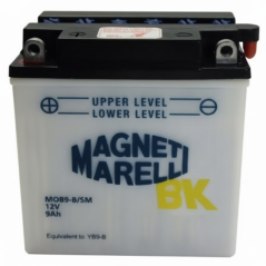 Batterie Magneti Marelli MOB9-B-SM, YB9-BS, 12 V 9 Ah 136x76x147 mm