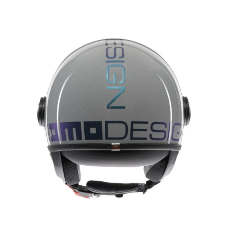 Casco Momo Design CLASSIC flip azul fucsia E2206