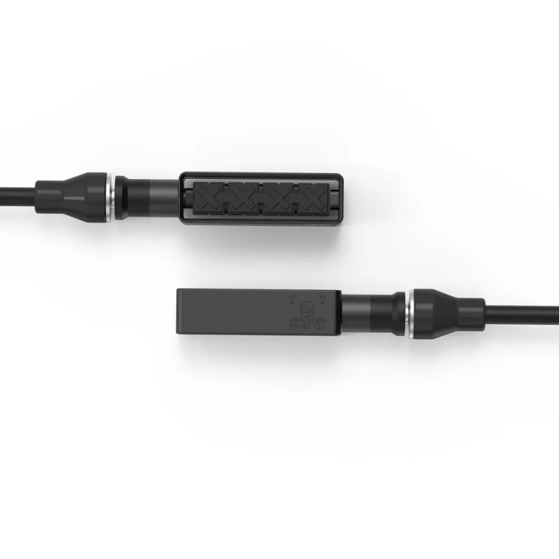 Paar Rizoma Layer TS140B zwarte richtingaanwijzers