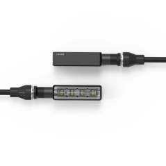 Pair of Rizoma Layer TS140B black turn signal indicators