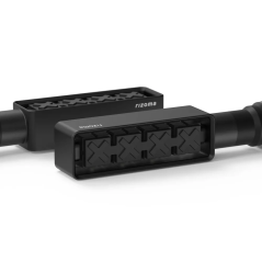 Paar Rizoma Layer TS140B zwarte richtingaanwijzers