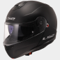 Casco Modular LS2 FF908 Strobe II Solid Negro Mate