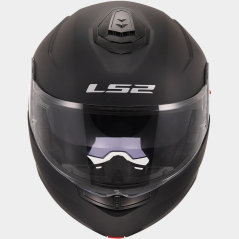 Casco Modular LS2 FF908 Strobe II Solid Negro Mate