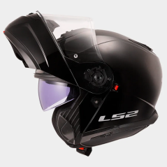 LS2 FF908 Strobe II Solid Matte Black Modular Helmet