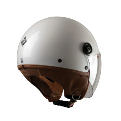 Tucano Urbano El'Jettin 6.0 Demi-Jet Helmet Glossy Pearl White