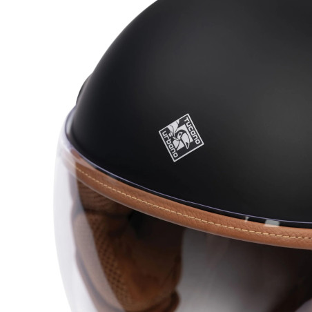 Casco Demi-Jet Tucano Urbano El'Jettin 6.0 negro mate