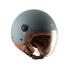 Tucano Urbano El'Jettin 6.0 Demi-Jet Helm mat benzineblauw
