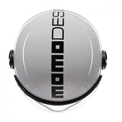 Momo design CLASSIC helm glanzend wit E2206