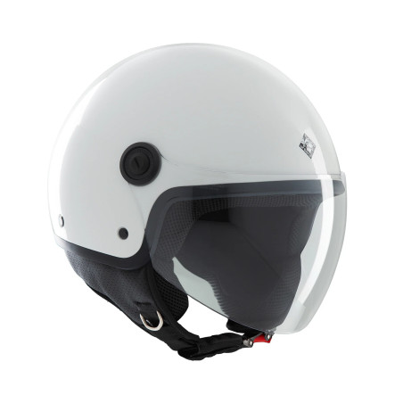 Casco Demi-Jet Tucano Urbano El'Jettin 6.0 Blanco hielo brillante