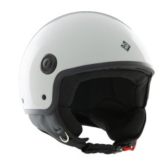 Casque Demi-Jet Tucano Urbano El'Jettin 6.0 Blanc Glacé Brillant