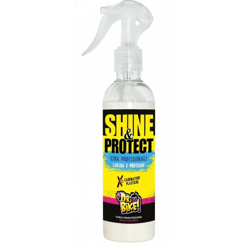 Dr.Bike Shine and Protect Wax Spray for motorcycles and scooters