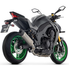 Terminale di scarico Arrow Indy race evo Titanio per Kawasaki Z1100 25-27