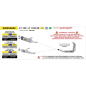 Terminale di scarico Arrow Indy race evo Titanio per Kawasaki Z1100 25-27 Terminale di scarico Arrow Indy race evo Titanio per Kawasaki Z1100 25-27