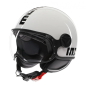 Momo design CLASSIC helm glanzend wit E2206