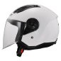 Casque jet LS2 Airflow II Blanc brillant