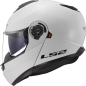 Casco Modular LS2 FF908 Strobe II Solid Blanco brillante Casco Modular LS2 FF908 Strobe II Solid Blanco brillante
