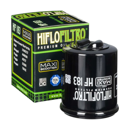 Hiflo HF183 Engine Oil Filter for Piaggio liberty-vespa-runner-scarabeo 125-150-200-300 Engines