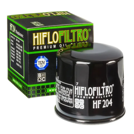 Filtro olio motore Hiflo HF204 per Honda, Kawasaki, Yamaha, Triumph