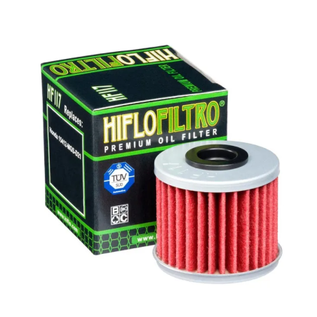 HiFlo-Filtro HF117 oliefilter voor Honda DCT-transmissie, vervangt OEM 15412-MGS-D21