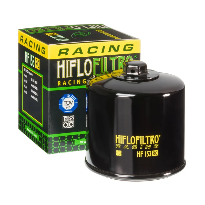 Filtro de aceite motor Hiflo Racing HF153 RC carretera/pista para Ducati