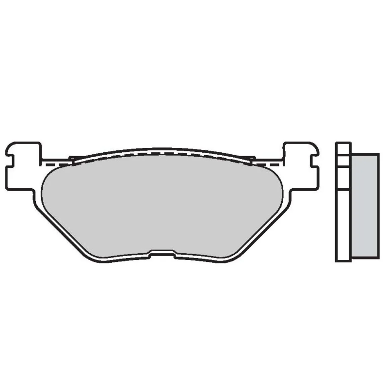 EBC Carbon SFAC319 Hintere Bremsbeläge für Yamaha TMAX 500 01-03, T-MAX 530 12-19, T-MAX 560 20-26