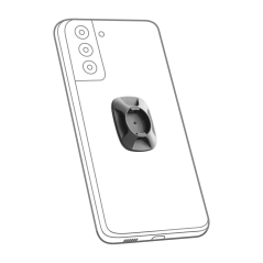 Plaque adhésive Optiline 90426 pour coques de smartphone pour systèmes Duolock