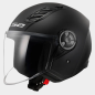 Casque jet LS2 Airflow II Noire matte