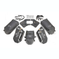 Sistema de carga modular Givi GRT721B en forma de herradura, 2 bolsas laterales de 16 litros + 1 trasera de 12 litros