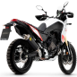 Terminale di scarico Arrow Indy race Alluminio Dark fondello ixon per Yamaha Tenere 700 21-24