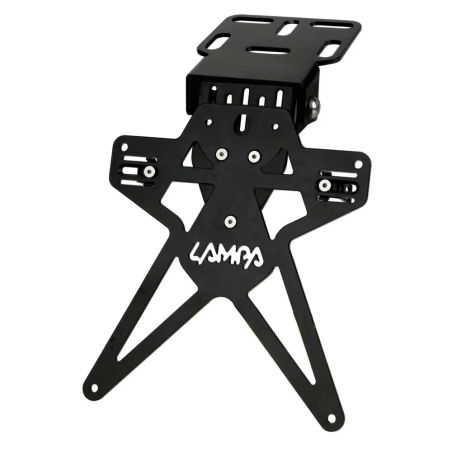 Soporte de matrícula universal ajustable Aero-X Evo 3 Lampa