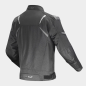 Chaqueta moto LS2 Zoom hombre impermeable negra
