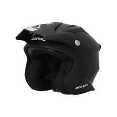 Acerbis Aria 2206 Jet Helmet Matte Black