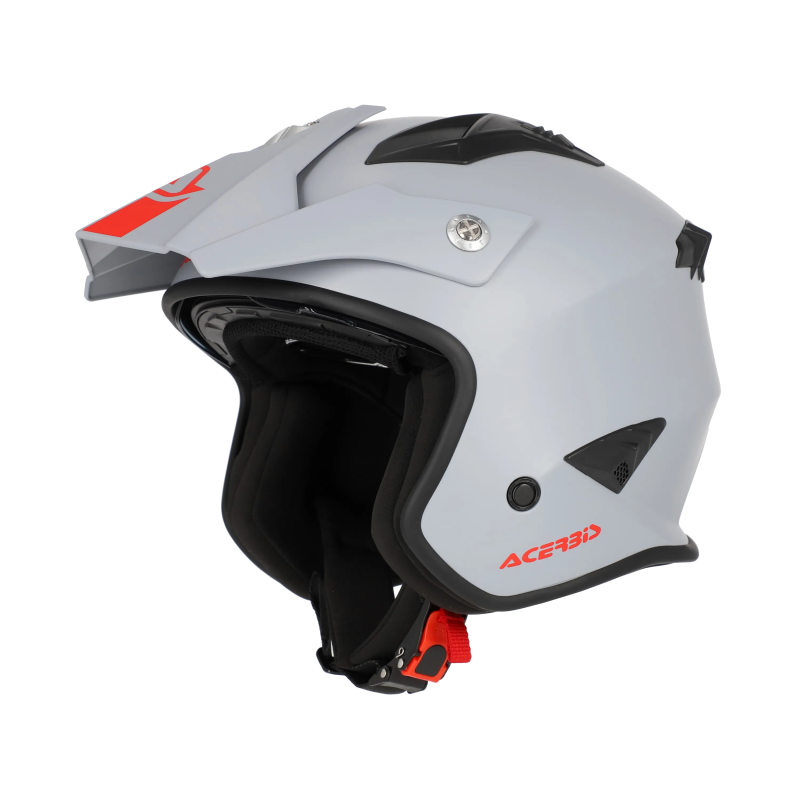 Casco Acerbis Jat aria 2206 Grigio opaco chiaro