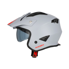 Casco Acerbis Jet aria 2206 Grigio opaco chiaro