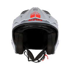 Acerbis Aria 2206 Jet Helmet Matt light grey