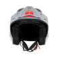 Acerbis Aria 2206 Jet Helmet Matt light grey