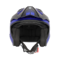 Casque Acerbis Jet Air Metallic 2206 Bleu Casque Acerbis Jet Air Metallic 2206 Bleu