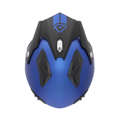 Acerbis Jet Air Metallic 2206 Blauer Helm