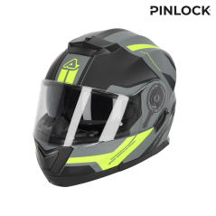 Acerbis Serel 2206 Modular Helmet matte black grey fluo yellow