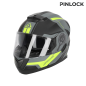 Casco Modular Acerbis Serel 2206 noir gris jaune fluo mat Casco Modular Acerbis Serel 2206 noir gris jaune fluo mat