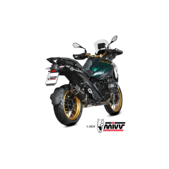 Mivv SR-1 Black Titanium Exhaust Silencer for BMW R 1300 GS 2024-2026, R 1300 GS Adventure 2024-2026