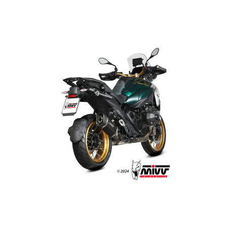 Mivv SR-1 Endschalldämpfer Titan schwarz für BMW R 1300 GS 2024-2026, R 1300 GS Adventure 2024-2026