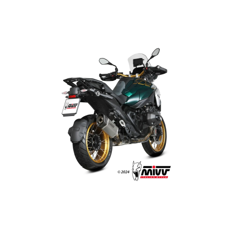 Mivv SR-1 Titanium Exhaust Silencer for BMW R 1300 GS 2024-2026, R 1300 GS Adventure 2024-2026