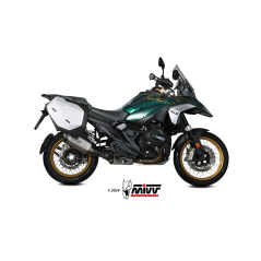 Silencieux d'échappement Mivv SR-1 Titane pour BMW R 1300 GS 2024-2026, R 1300 GS Adventure 2024-2026