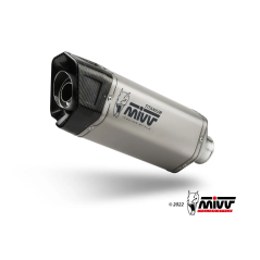 Silencieux d'échappement Mivv SR-1 Titane pour BMW R 1300 GS 2024-2026, R 1300 GS Adventure 2024-2026